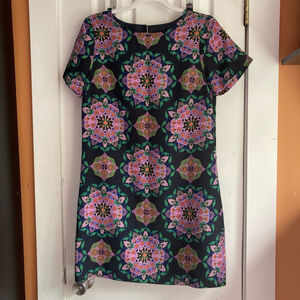 Women's J.Crew Dress Size 2 Black Multi